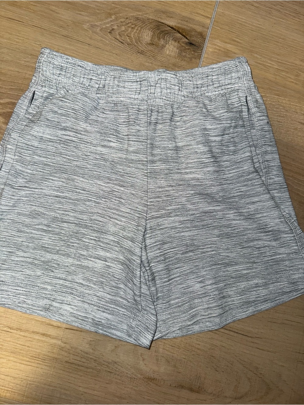 Kid’s Heather Gray Casual Knit Shorts